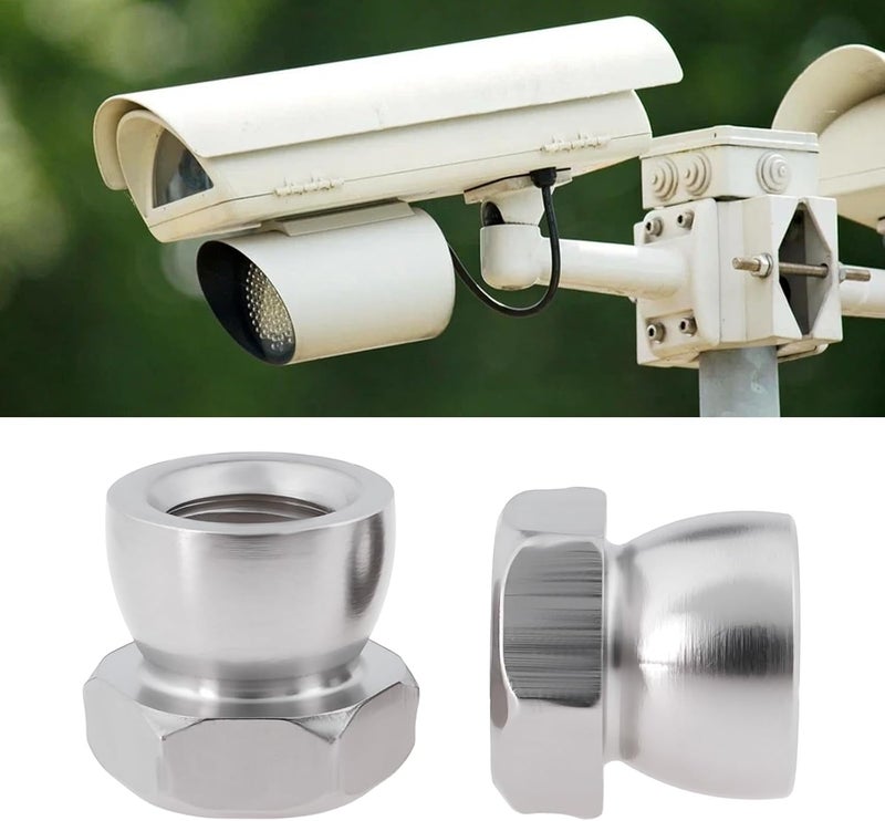 Briny River 10PCS Stainless Steel Nut M6 Break Off Shear Anti Theft Twist Security for Outdoor Equipment Street Lights Surveillance Cameras - Image 3